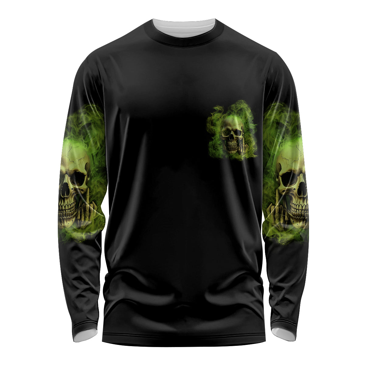 My Give A F Skull Is Broken Long Sleeve Shirt - Wonder Print Shop