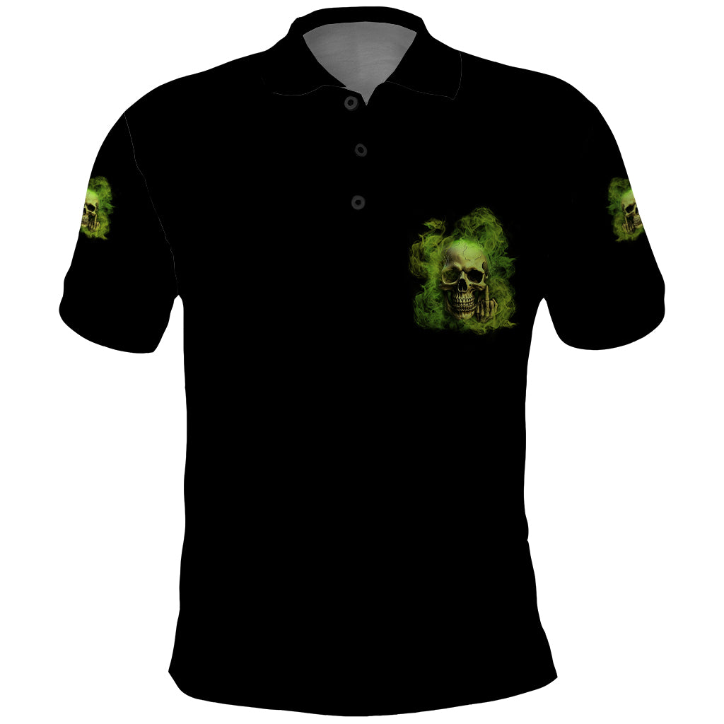 My Give A F Skull Is Broken Polo Shirt - Wonder Print Shop