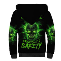 My Alone Time Is For Everyone's Safety Sherpa Hoodie - Wonder Print Shop