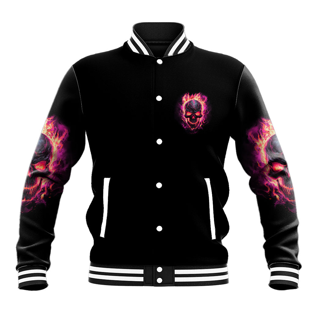 I Can Keep My Mouth Baseball Jacket - Wonder Print Shop