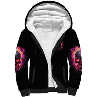 I Can Keep My Mouth Sherpa Hoodie - Wonder Print Shop