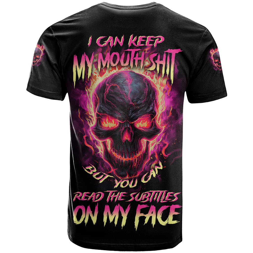 I Can Keep My Mouth T Shirt - Wonder Print Shop