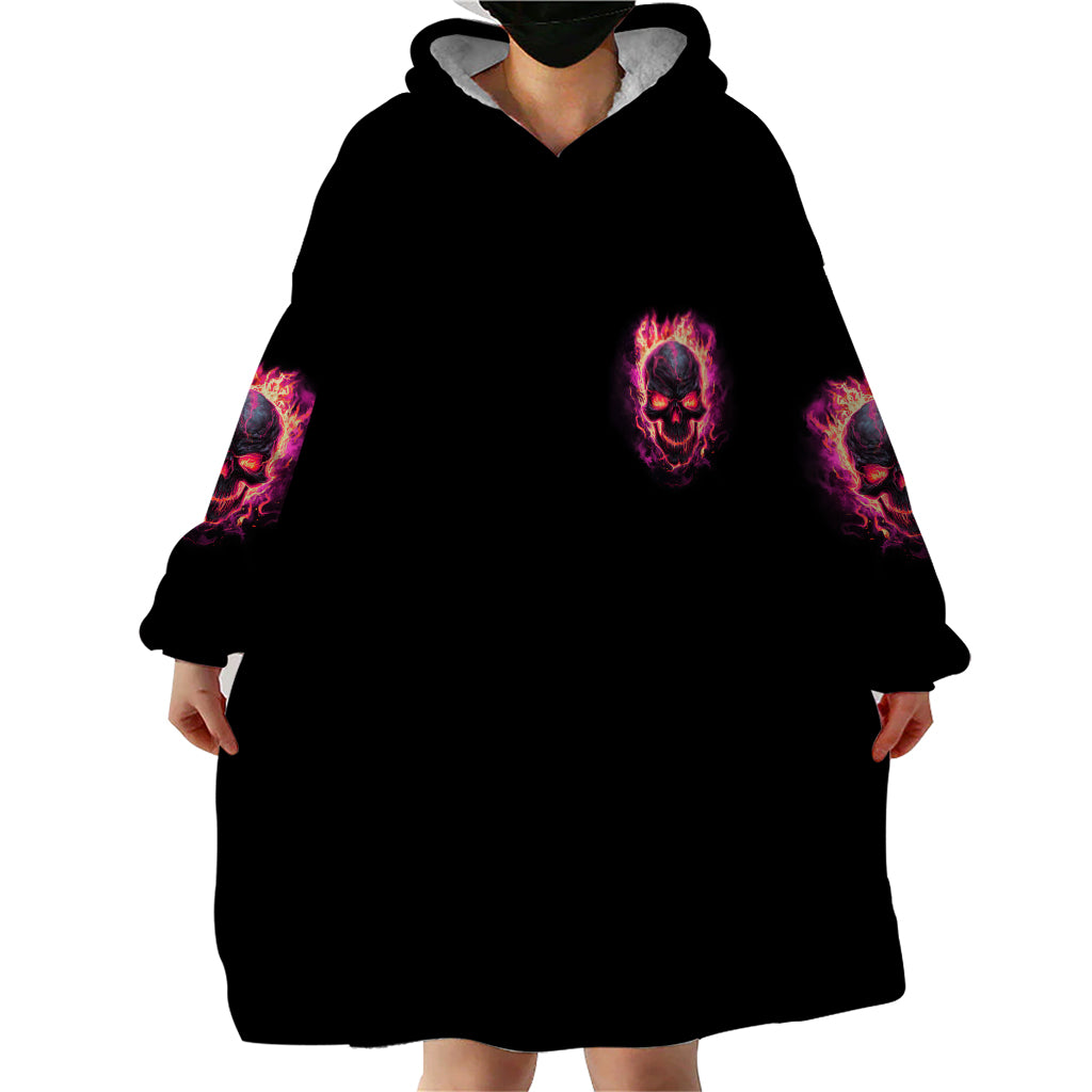 I Can Keep My Mouth Wearable Blanket Hoodie - Wonder Print Shop