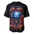 Your Demons Hide Under Your Bed Skull Baseball Jersey - Wonder Print Shop