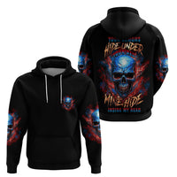 Your Demons Hide Under Your Bed Skull Hoodie - Wonder Print Shop