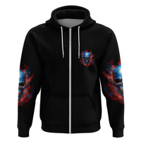Your Demons Hide Under Your Bed Skull Hoodie - Wonder Print Shop