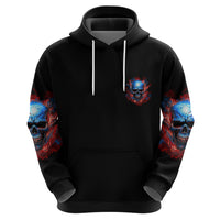 Your Demons Hide Under Your Bed Skull Hoodie - Wonder Print Shop