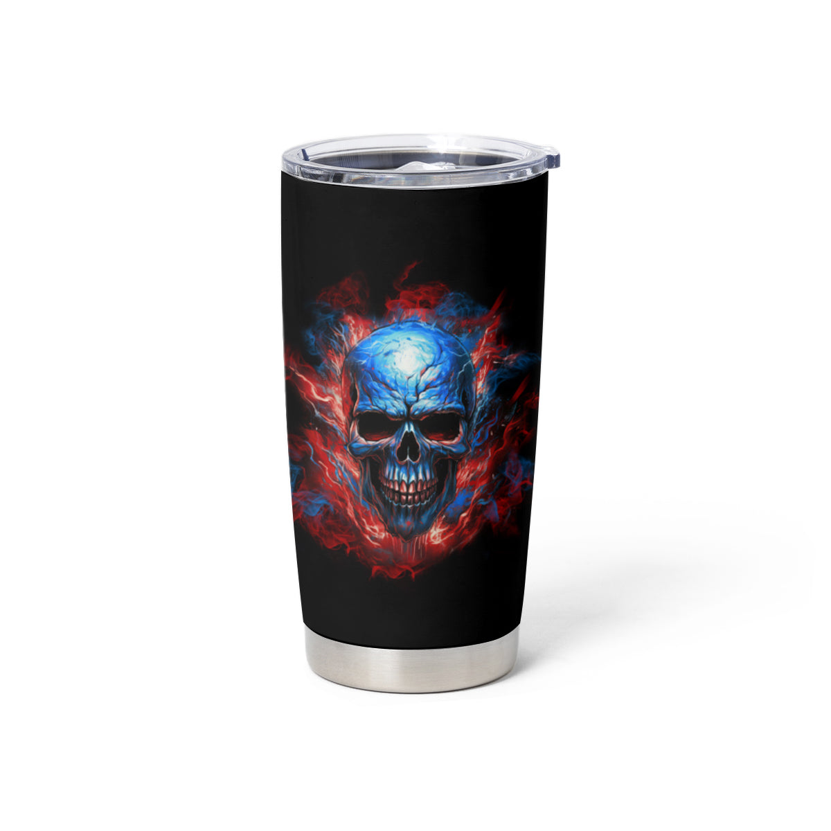 Your Demons Hide Under Your Bed Skull Tumbler Cup - Wonder Print Shop