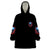 Your Demons Hide Under Your Bed Skull Wearable Blanket Hoodie - Wonder Print Shop