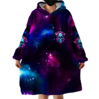 Karma Fairy Skull Galaxy Wearable Blanket Hoodie - Wonder Print Shop