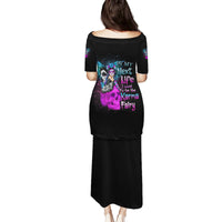 In My Next Life - I Want To Be The Karma Fairy Family Matching Puletasi Dress and Hawaiian Shirt - Wonder Print Shop