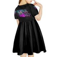 In My Next Life - I Want To Be The Karma Fairy Kid Short Sleeve Dress - Wonder Print Shop