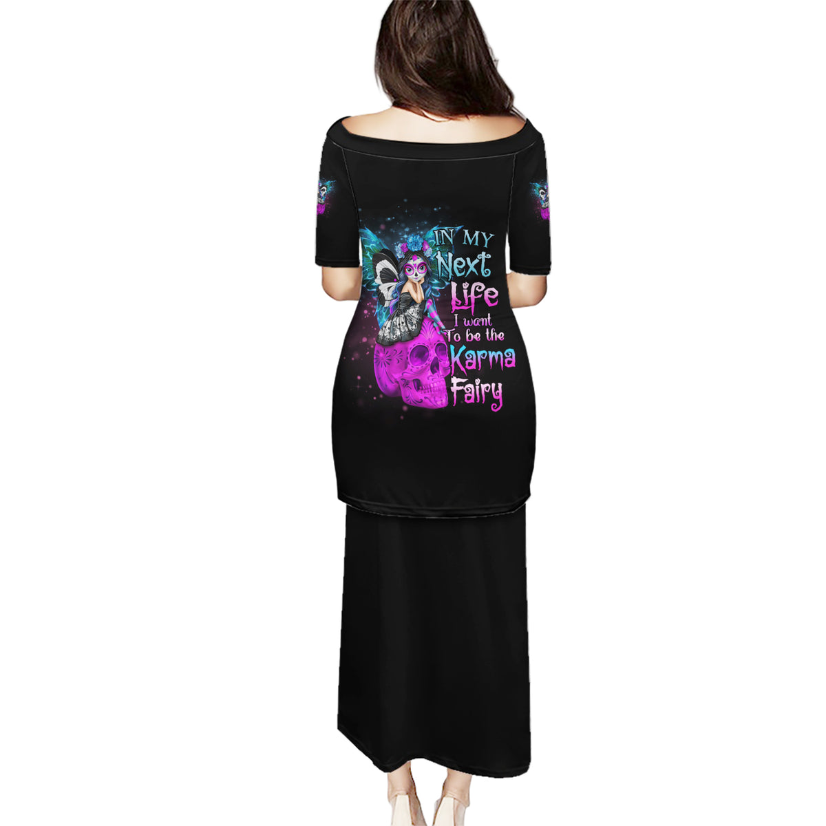 In My Next Life - I Want To Be The Karma Fairy Puletasi - Wonder Print Shop