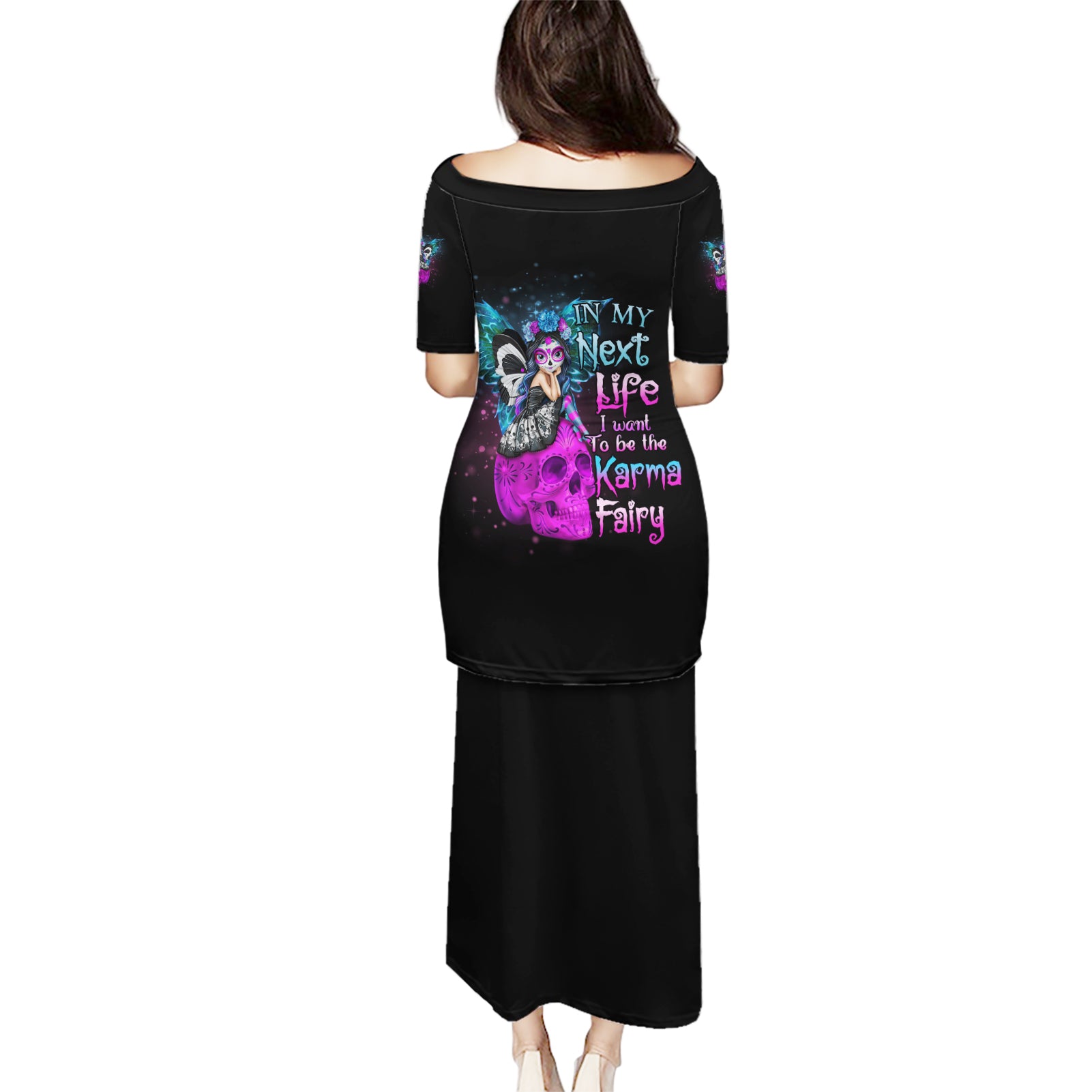 In My Next Life - I Want To Be The Karma Fairy Puletasi - Wonder Print Shop