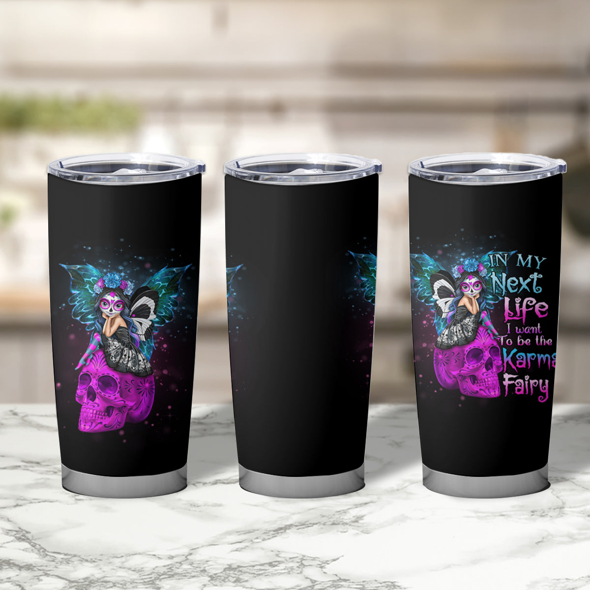 In My Next Life - I Want To Be The Karma Fairy Tumbler Cup - Wonder Print Shop