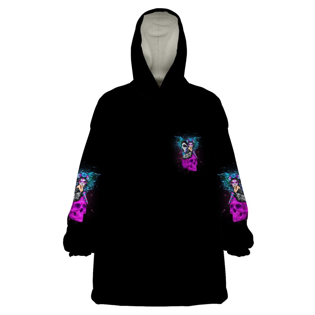 In My Next Life - I Want To Be The Karma Fairy Wearable Blanket Hoodie - Wonder Print Shop