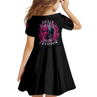 Hello Darkness My Old Friend Family Matching Short Sleeve Bodycon Dress and Hawaiian Shirt - Wonder Print Shop