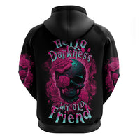 Hello Darkness My Old Friend Hoodie - Wonder Print Shop