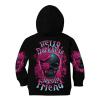 Hello Darkness My Old Friend Kid Hoodie - Wonder Print Shop