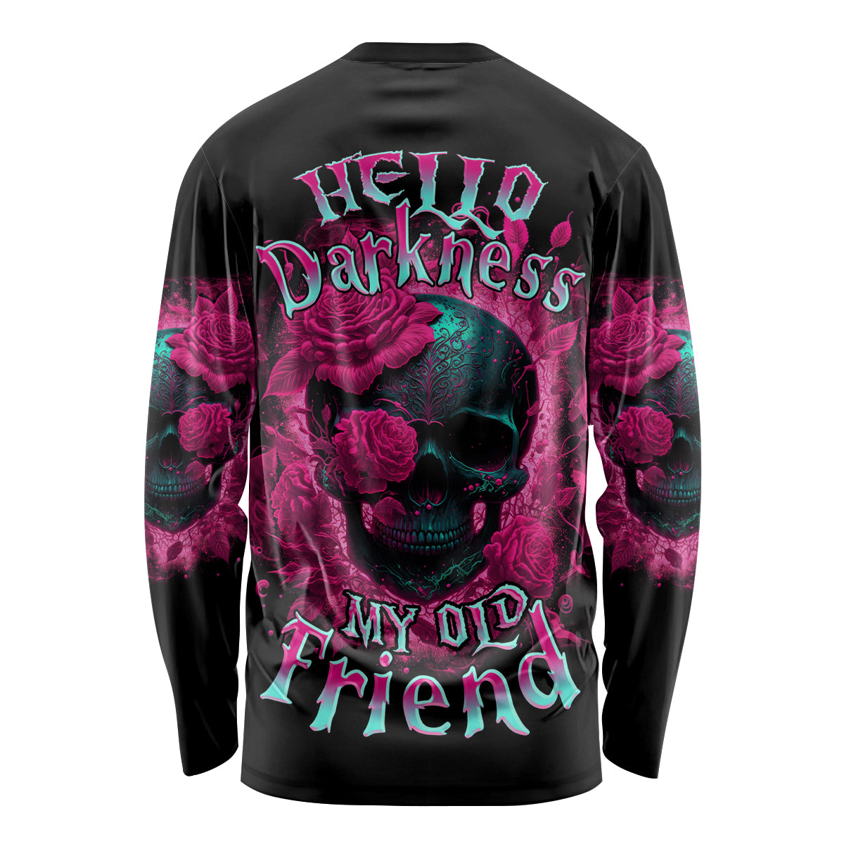 Hello Darkness My Old Friend Long Sleeve Shirt - Wonder Print Shop