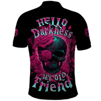 Hello Darkness My Old Friend Polo Shirt - Wonder Print Shop