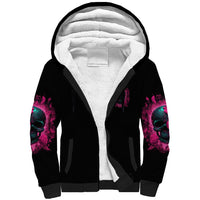 Hello Darkness My Old Friend Sherpa Hoodie - Wonder Print Shop