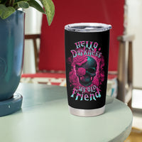 Hello Darkness My Old Friend Tumbler Cup - Wonder Print Shop