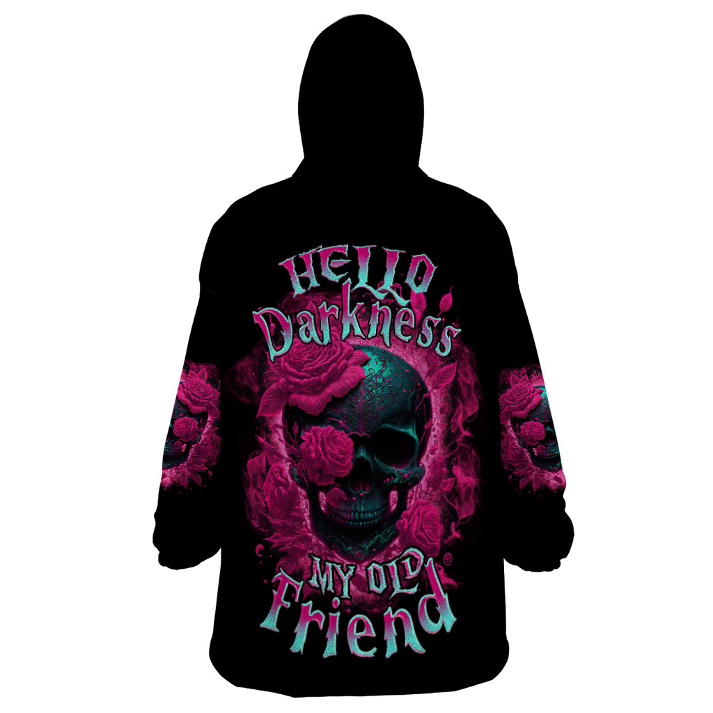 Hello Darkness My Old Friend Wearable Blanket Hoodie - Wonder Print Shop