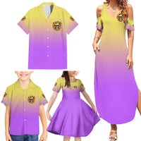 I'm Blunt Because God Rolled Me Sunflower Family Matching Summer Maxi Dress and Hawaiian Shirt - Wonder Print Shop