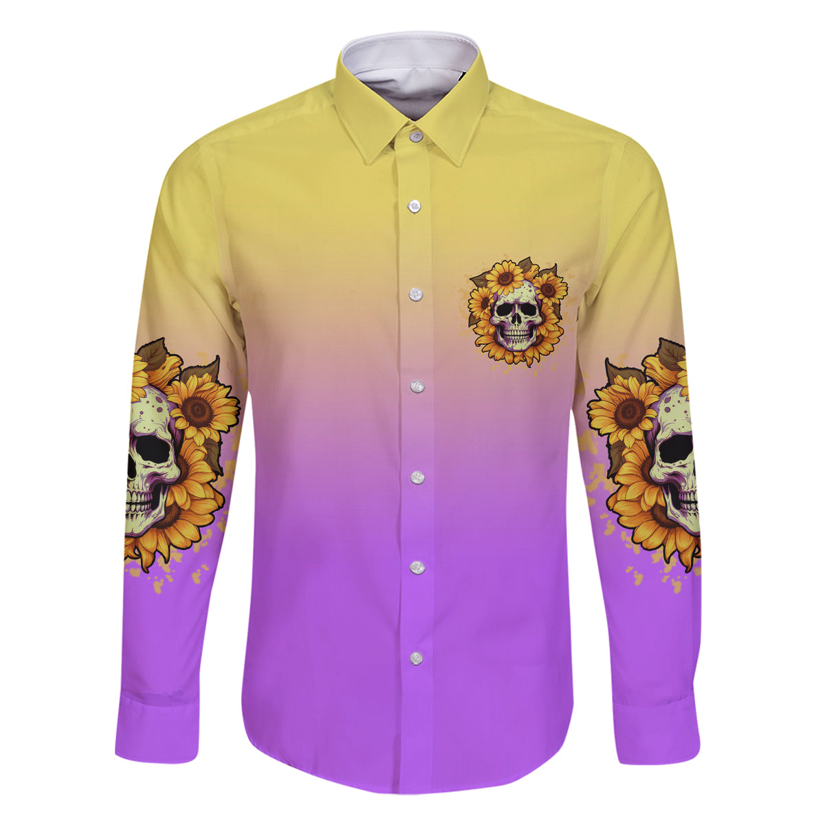 I'm Blunt Because God Rolled Me Sunflower Family Matching Summer Maxi Dress and Hawaiian Shirt - Wonder Print Shop