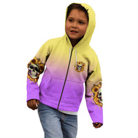 I'm Blunt Because God Rolled Me Sunflower Kid Hoodie - Wonder Print Shop