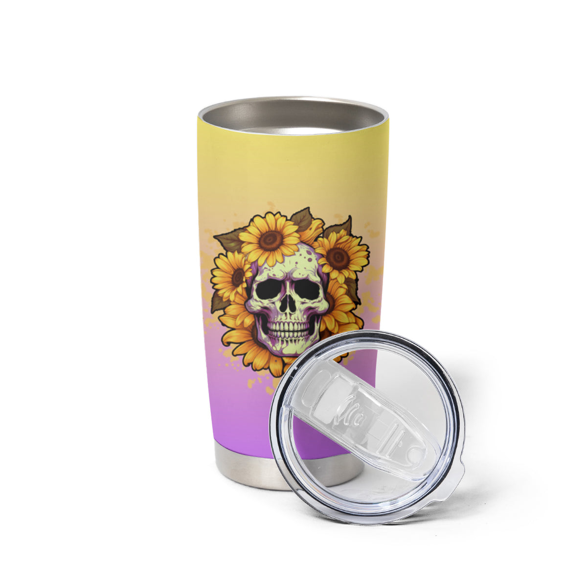 I'm Blunt Because God Rolled Me Sunflower Tumbler Cup - Wonder Print Shop