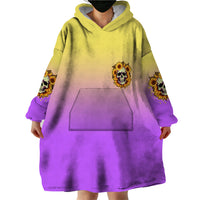 I'm Blunt Because God Rolled Me Sunflower Wearable Blanket Hoodie - Wonder Print Shop