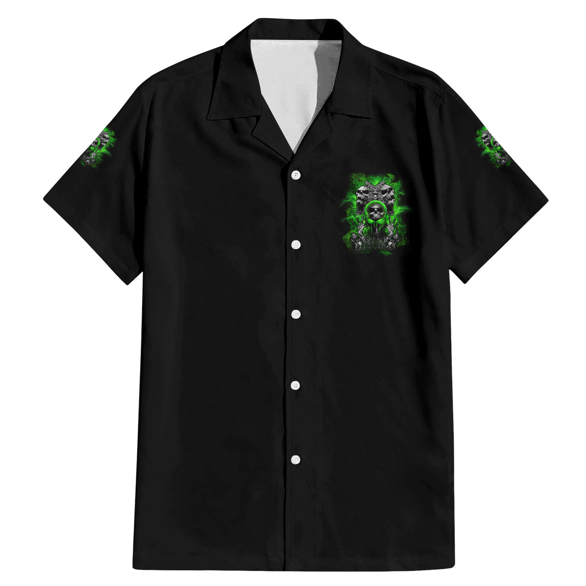 I Am Who I Am Skull Family Matching Mermaid Dress and Hawaiian Shirt - Wonder Print Shop