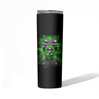 I Am Who I Am Skull Skinny Tumbler - Wonder Print Shop