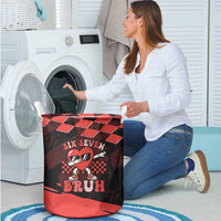 Six Seven Bruh Heart Laundry Basket 67 Meme Cool Valentine’s Day Character Dabbing