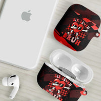 Six Seven Bruh Heart AirPods Case 67 Meme Cool Valentine’s Day Character Dabbing