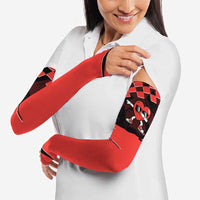Six Seven Bruh Heart Arm Sleeves 67 Meme Cool Valentine’s Day Character Dabbing