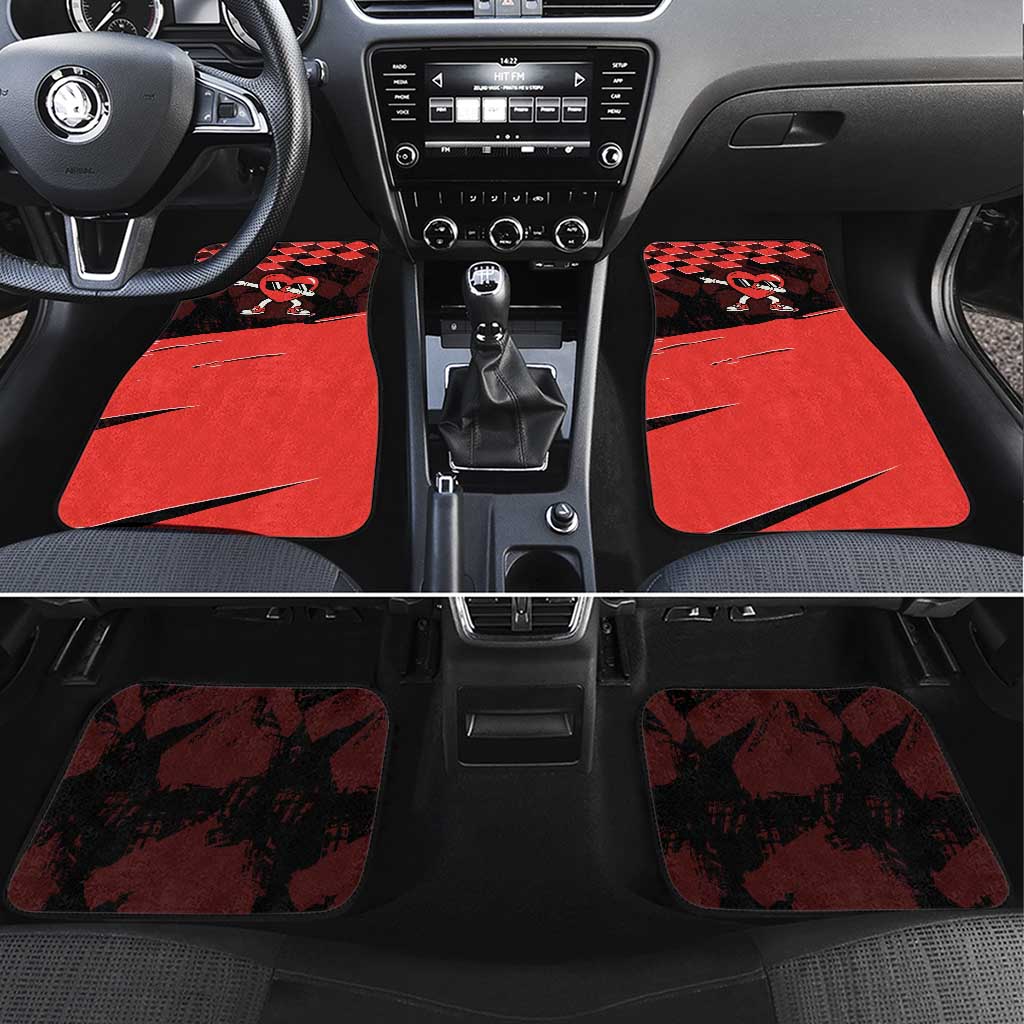 Six Seven Bruh Heart Car Mats 67 Meme Cool Valentine’s Day Character Dabbing