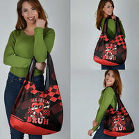 Six Seven Bruh Heart Grocery Bag 67 Meme Cool Valentine’s Day Character Dabbing