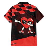 Six Seven Bruh Heart Hawaiian Shirt 67 Meme Cool Valentine’s Day Character Dabbing
