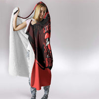 Six Seven Bruh Heart Hooded Blanket 67 Meme Cool Valentine’s Day Character Dabbing