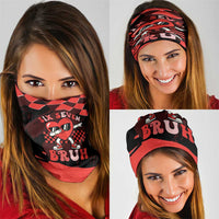 Six Seven Bruh Heart Neck Gaiter 67 Meme Cool Valentine’s Day Character Dabbing