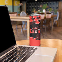 Six Seven Bruh Heart Skinny Tumbler 67 Meme Cool Valentine’s Day Character Dabbing