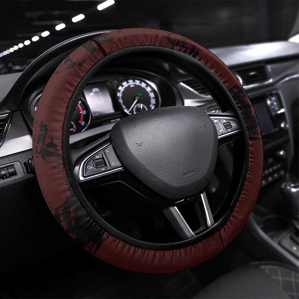 Six Seven Bruh Heart Steering Wheel Cover 67 Meme Cool Valentine’s Day Character Dabbing