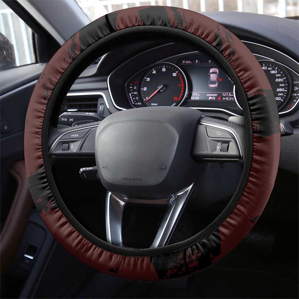 Six Seven Bruh Heart Steering Wheel Cover 67 Meme Cool Valentine’s Day Character Dabbing