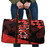 Six Seven Bruh Heart Travel Bag 67 Meme Cool Valentine’s Day Character Dabbing