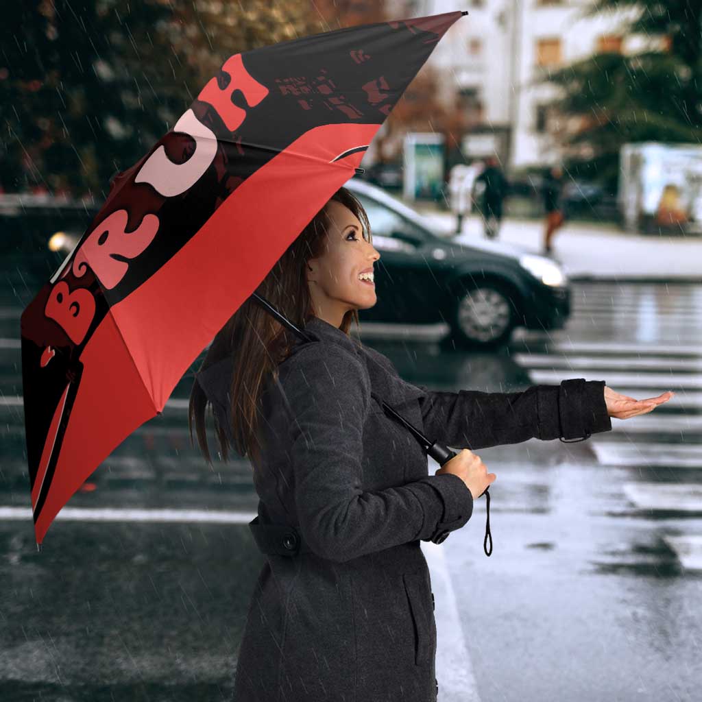 Six Seven Bruh Heart Umbrella 67 Meme Cool Valentine’s Day Character Dabbing