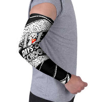 101 Days of School Dalmatian Arm Sleeves 100th Days Teacher Girl Boy - Spotted Mono Spiral
