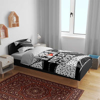 101 Days of School Dalmatian Bedding Set 100th Days Teacher Girl Boy - Spotted Mono Spiral